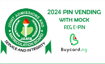 2024 JAMB PIN Vending With Mock