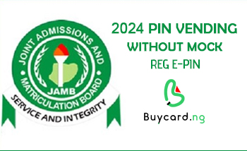 2024 JAMB PIN Vending Without Mock